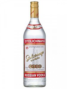 Stolichnaya Vodka 750ml