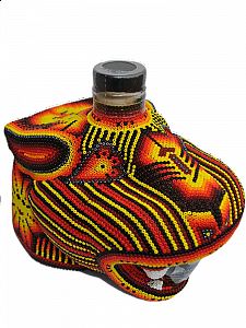 Chaquira Beaded Jaguar Anejo 750ml